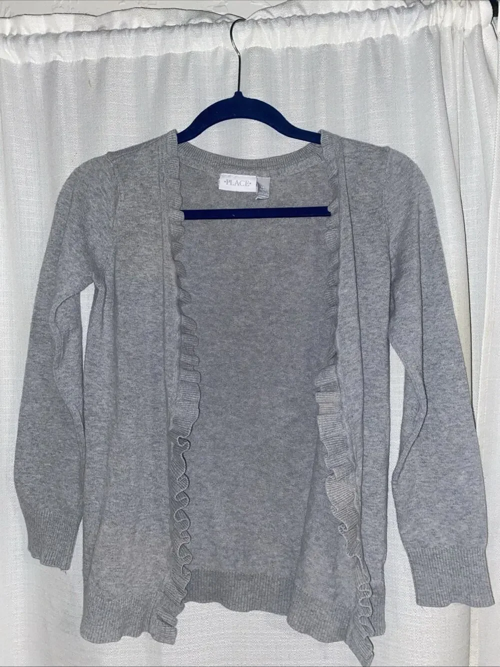 The Children Place Gray Cardigan Sweater Size 14